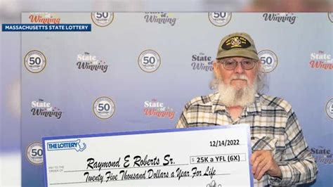 lucky for life massachusetts lottery|Massachusetts veteran wins six times on $25,000 a Year for Life lottery.